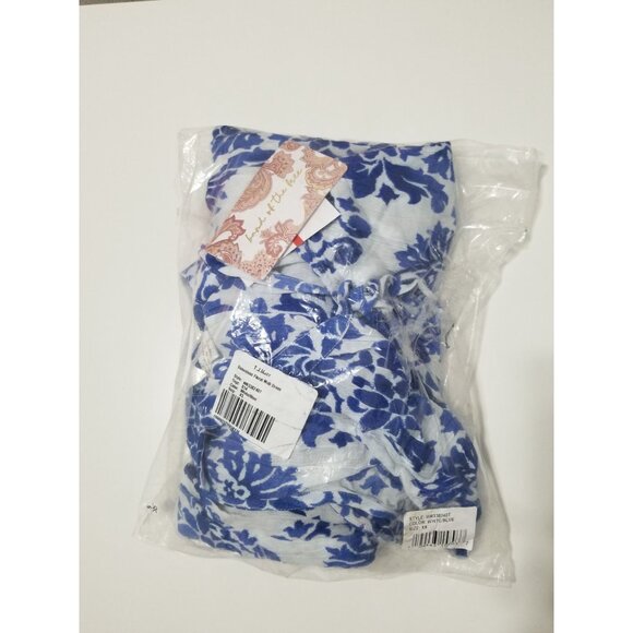 Band of the Free Neoma Dress In Blue and White - Size XS - Picture 3 of 6